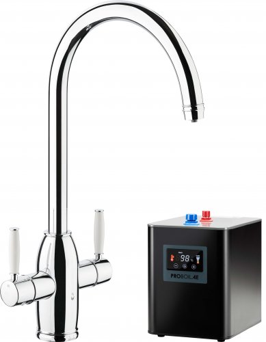 Abode Province 4 IN 1 Monobloc Tap & Proboil.4E Tank - Chrome