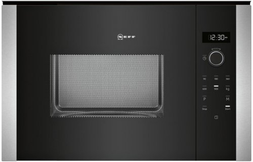 Neff N50 HLAWD53N0B Microwave - Black w/Steel Trim