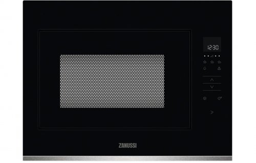 Zanussi ZMBN4SX B/I Microwave - Black Glass & St/Steel