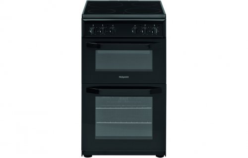 Hotpoint HD5V92KCB/UK Slim Electric Cooker - Black