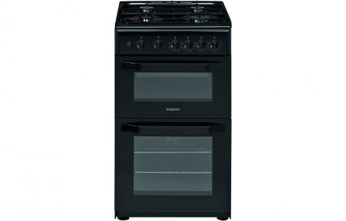 Hotpoint HD5G00KCB/UK Slim Gas Cooker - Black