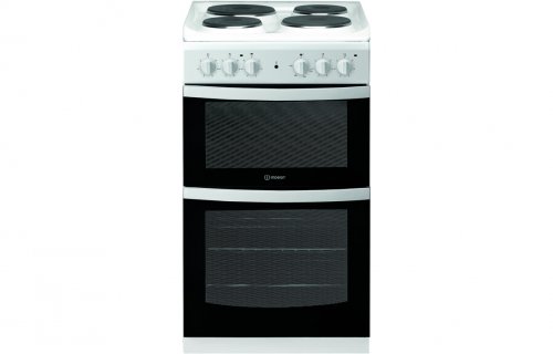 Indesit ID5E92KMW/UK Slim Electric Cooker - White