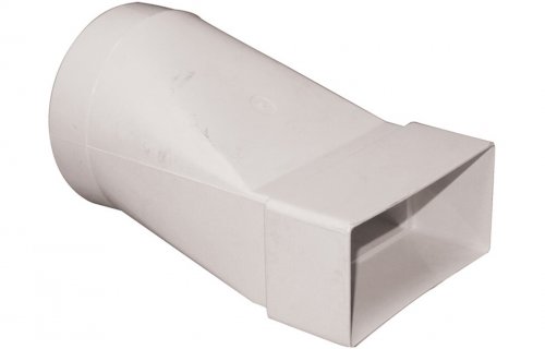 Manrose 125mm to 150 x 70mm Round to Rectangular Adaptor