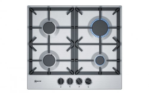 Neff N70 T26DS49N0 60cm Gas Hob - St/Steel