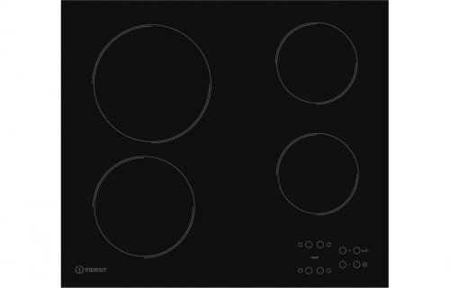 Indesit RI 161 C 60cm Ceramic Hob - Black