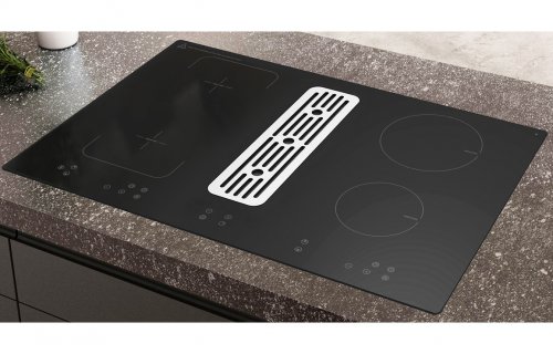 Prima+ PRVH001 80cm Venting Induction Hob - Black