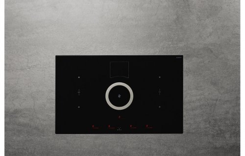 Elica NikolaTesla Switch 85cm Venting Induction Hob (Ducting) - Black