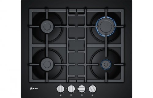 Neff N50 T26CB49S0 60cm Gas on Glass Hob - Black