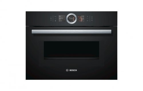 Bosch Series 8 CMG656BB6B B/I Compact Oven & Microwave - Black