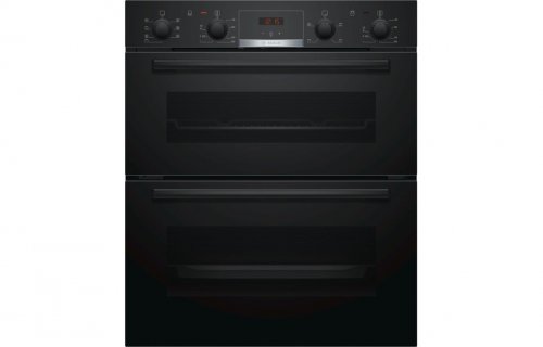 Bosch Series 4 NBS533BB0B B/U Double Electric Oven - Black