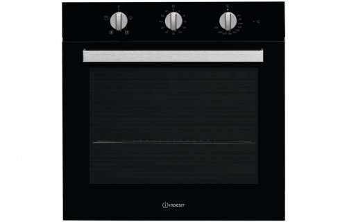 Indesit Aria IFW 6330 BL UK B/I Single Electric Oven - Black