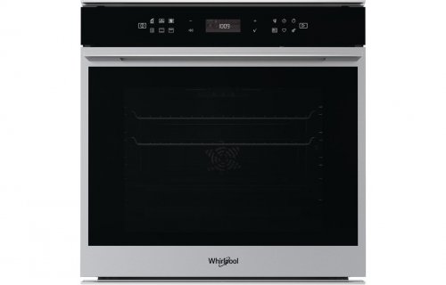 Whirlpool W7 OS4 4S1 P B/I Single Pyrolytic Oven - Black & St/Steel