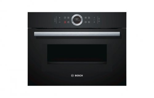Bosch Series 8 CMG633BB1B B/I Compact Oven & Microwave - Black