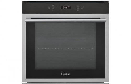 Hotpoint SI6 874 SH IX B/I Single Electric Oven - Black & St/Steel