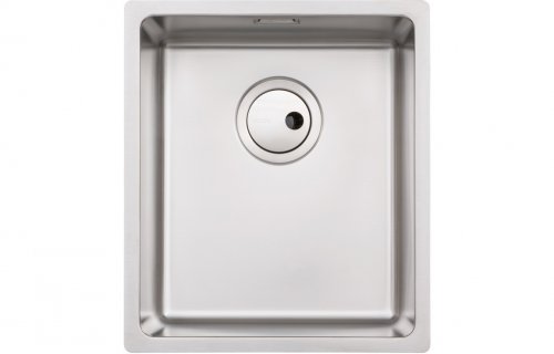 Abode Matrix R15 1B 340mm Undermount/Inset Sink - St/Steel
