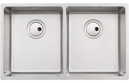 Abode Matrix R15 2B 700mm Undermount/Inset Sink - St/Steel