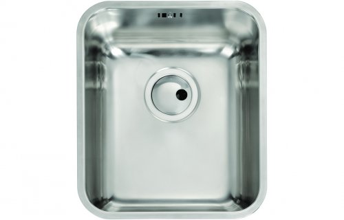 Abode Matrix R50 1B 340mm Undermount Sink - St/Steel