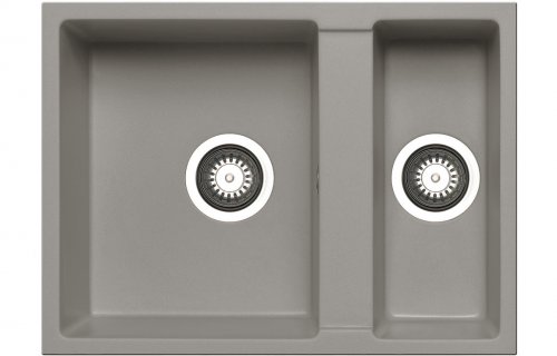 Prima+ Granite 1.5B Undermount Sink - Light Grey