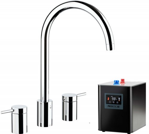 Abode Profile 4 IN 1 3 Part Tap & Proboil.4E Tank - Chrome