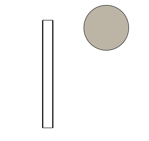 720 x 100 x 18mm Wall Scribe / Filler - Ivory