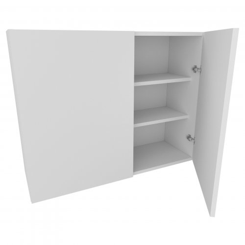 800mm Standard Double Wall Unit with 2 Doors - (Self Assembly)