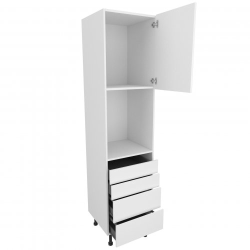 Chippendale 600mm Type 8 Tall Single Oven Housing Unit Right Hand - (Self Assembly)