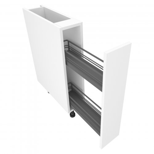 Chippendale 150mm Highline Base Unit with 2 Pull Out Wirework Shelves - (Self Assembly)
