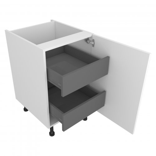 Chippendale 600mm Highline Base Unit with Type 3 Pull Out & Internal Drawers Right Hand - (Self Assembly)