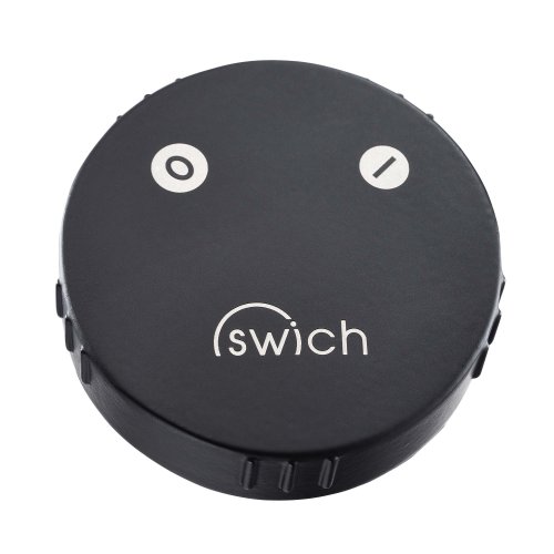 Abode Swich Diverter Valve - Round Handle w/High Resin Filter - Matt Black