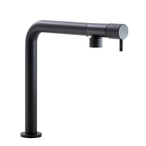 Abode Agilis Single Lever Mixer Tap - Matt Black